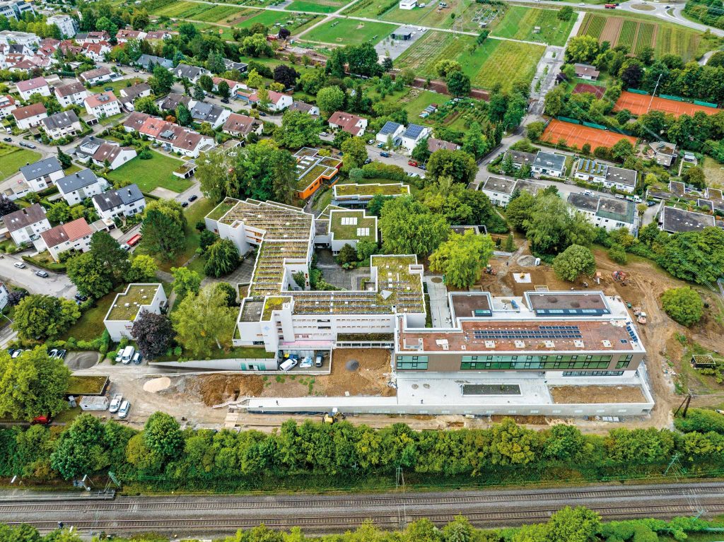 GHS, Weinstadt-Beutelsbach, Drohnenbild