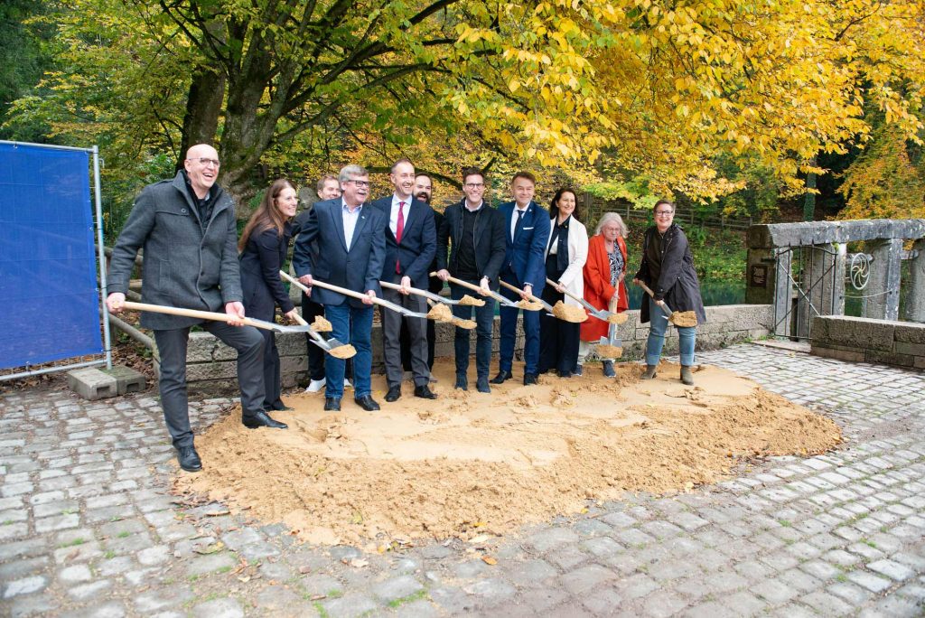 Visualisierung Sanierungsmaßnahmen Blautopf Blaubeuren, erstellt von Agentur Zimmermann Visuelle Kommunikation